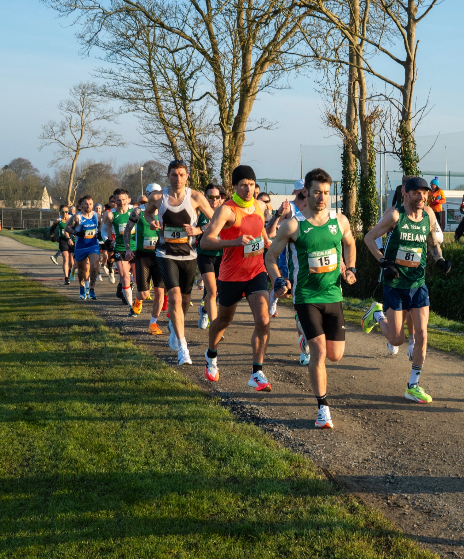On the Start Line — Anglo Celtic Plate 100k